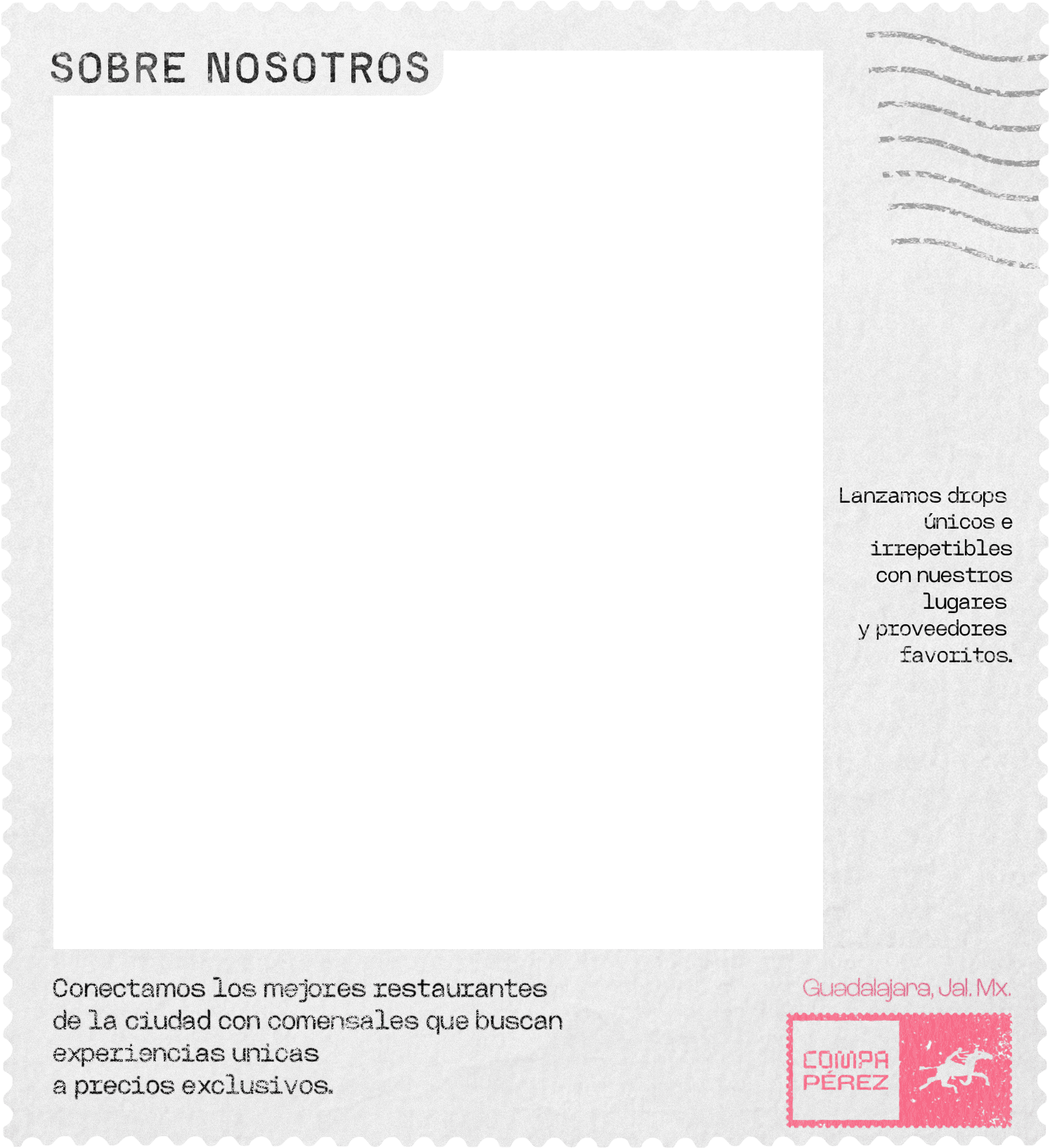 Postcard frame